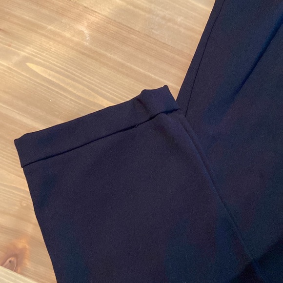 ONE 5 ONE navy blue ankle trousers - Picture 3 of 6